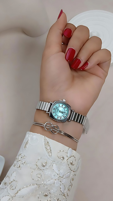 ساعت کوشی KOUSHI ضدآب و بدون حساسیت با بند ریلی قابل تنظیم